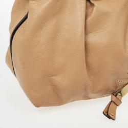 Pre Owned Marc Jacobs Tan Leather Irina Large Tote