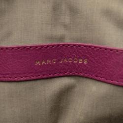 Pre Owned Marc Jacobs Purple Quilted Calf Leather Small Cecilia Bag