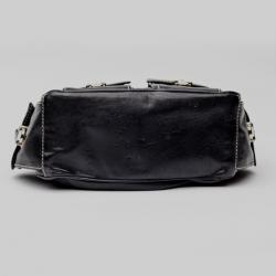 Marc Jacobs Black Leather Multipocket Hobo