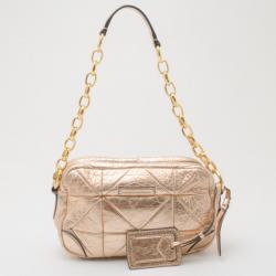 Pre Owned Marc Jacobs Patchwork Leather Raquel Shoulder Handbag