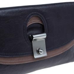 Pre Owned Marc Jacobs Dark Purple Daydream Eugenie Honeydew Clutch