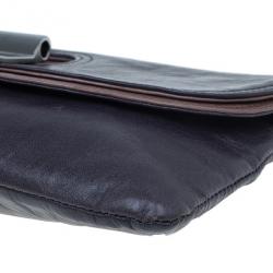 Pre Owned Marc Jacobs Dark Purple Daydream Eugenie Honeydew Clutch