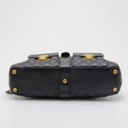 Pre Owned Marc Jacobs Quilted Leather Venetia Satchel Handbag 