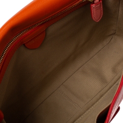 Pre Owned Marc Jacobs Tri Color Leather Brighton Shoulder Bag