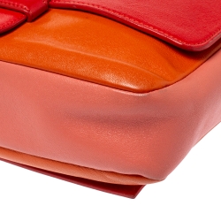 Pre Owned Marc Jacobs Tri Color Leather Brighton Shoulder Bag