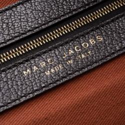 Pre Owned Marc Jacobs Black Quilted Leather Satchel