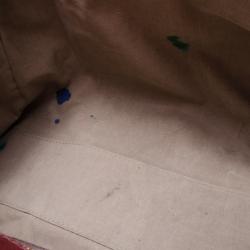 Pre Owned Marc Jacobs Burgundy Patchwork Stam