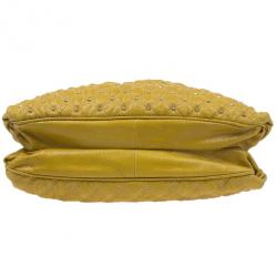 Pre Owned Marc Jacobs Stardust Python Cecillia Studded Leather Satchel