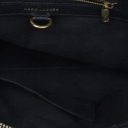 Marc Jacobs Black Quilted Leather Bruna Tote