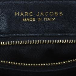 Pre Owned Marc Jacobs Black Leather Baroque Shoulder Bag