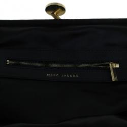 Pre Owned Marc Jacobs Black Sequin Stam Bag