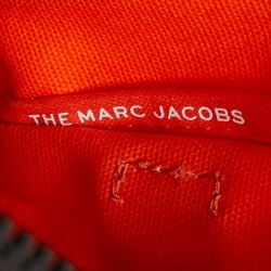 Pre Owned Marc Jacobs Orange Canvas Mini Traveler Tote