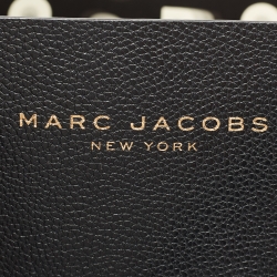 Pre Owned Marc Jacobs Black Leather Grind Tote Bag