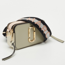 Pre Owned Marc Jacobs Multicolor Leather Snapshot Camera Crossbody Bag