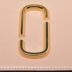 Pre Owned Marc Jacobs Tri Color Leather Snapshot Camera Crossbody Bag