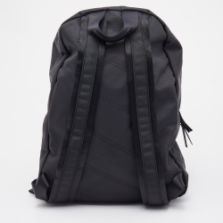 Marc Jacobs Black Nylon and Leather Classic Logo Backpack