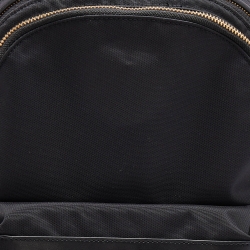 Marc Jacobs Black Nylon and Leather Classic Logo Backpack