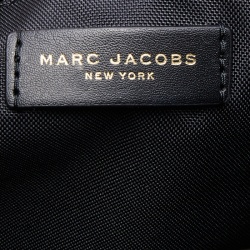 Marc Jacobs Black Nylon and Leather Classic Logo Backpack