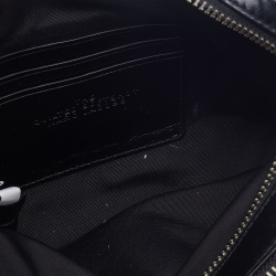 Marc Jacobs Black Quilted Leather Softshot Crossbody Bag