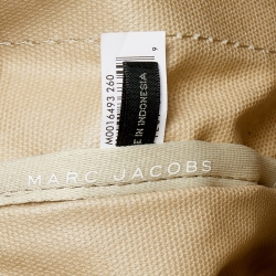 Pre Owned Marc Jacobs Beige Canvas Mini The Tote