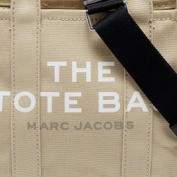 Pre Owned Marc Jacobs Beige Canvas Mini The Tote