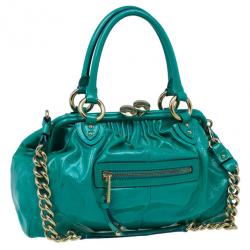 Marc Jacobs Turquoise Patent Stam