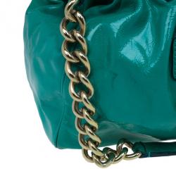 Marc Jacobs Turquoise Patent Stam