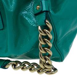 Marc Jacobs Turquoise Patent Stam