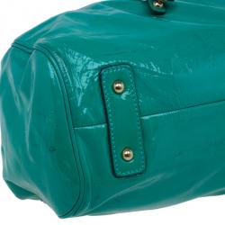 Marc Jacobs Turquoise Patent Stam