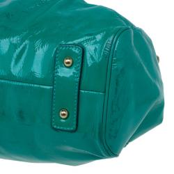Marc Jacobs Turquoise Patent Stam