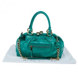 Marc Jacobs Turquoise Patent Stam