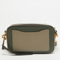 Pre Owned Marc Jacobs Multicolor Patent Leather Snapshot Crossbody Bag