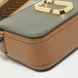 Pre Owned Marc Jacobs Multicolor Patent Leather Snapshot Crossbody Bag