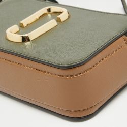 Pre Owned Marc Jacobs Multicolor Patent Leather Snapshot Crossbody Bag