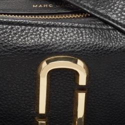 Pre Owned Marc Jacobs Black Leather The Softshot 21 Camera Bag