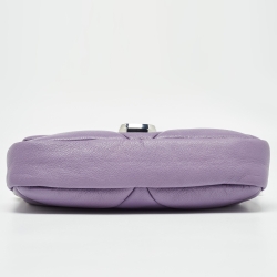 Pre Owned Marc Jacobs Lilac Puffy Diamond Quilted Leather Shoulder Bag