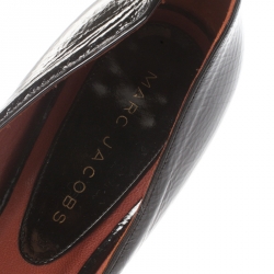 Marc Jacobs Black Patent Leather Block Heel Pumps Size 39.5