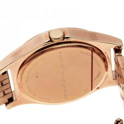 Marc by Marc Jacobs The Slim Brown Dial Rose Gold Tone MBM3350 Women's Wristwatch 36 mm