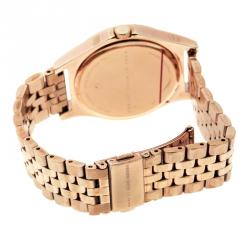 Marc by Marc Jacobs The Slim Brown Dial Rose Gold Tone MBM3350 Women's Wristwatch 36 mm