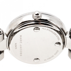 Marc Jacobs Silver Stainless Steel Dotty MJ3475 Women's Wristwatch 34 mm