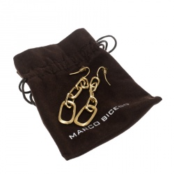 Marco Bicego Murano 18K Yellow Gold Graduating Link Drop Earrings