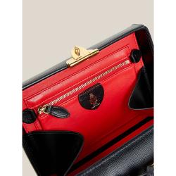 Pre Owned MARK CROSS Black Grace Small Leather Box Bag