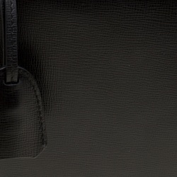 Mark Cross Black Leather Medium Grace Box Bag