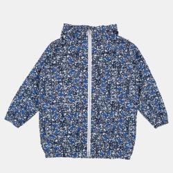 Blue Printed Technical Jacket