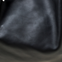Pre Owned Marni Black Leather Slouchy Shopper 
