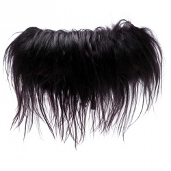 Marni Deep Purple Goat Fur Tie Front Collar
