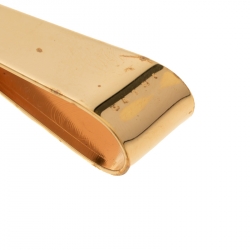 Marni Gold Tone Long Movable Earrings
