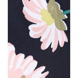 Pre Owned Marni Black Floral Print Long Sleeve Top L