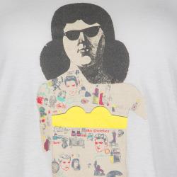 Pre Owned Peter Blake for Marni Beige Pop Art Print Long Sleeve T-Shirt S