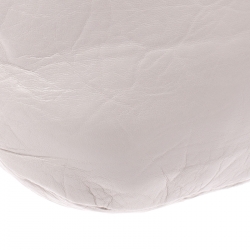 Pre Owned Marni Light Beige Leather Charms Chain Hobo